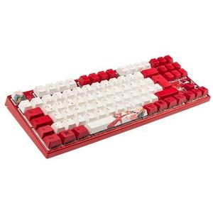 Varmilo VEA88 Koi TKL Gaming toetsenbord, MX-bruin, wit led