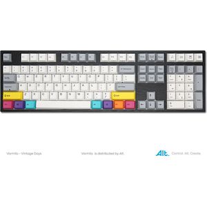 Varmilo VEA108 CMYK Vintage Days - Mechanical Keyboard - MX Silent Red Switches