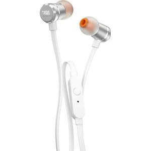 JBL T290 - In-ear Oordopjes - Zilver - Aluminium Behuizing - JBL Pure Bass Geluid