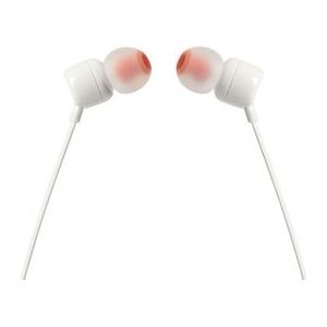JBL Tune 110 Headset Bedraad In-ear Muziek Wit