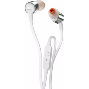 JBL T210 In-Ear Oordopjes Zilver