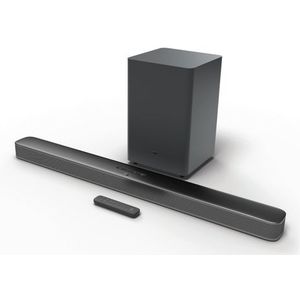JBL Bar 2.1 - Soundbar met Draadloze Subwoofer geschikt voor TV - Deep Bass (MK2) - Zwart