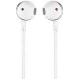 JBL T205 - Oordopjes - Zilver - Bedraad - In-ear - Geïntegreerde Microfoon