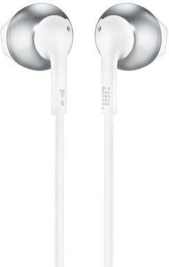 JBL T205 - Oordopjes - Zilver - Bedraad - In-ear - Geïntegreerde Microfoon