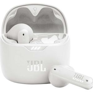 JBL Tune Flex TWS Wit - Draadloze hoofdtelefoon met ruisonderdrukking - Puur JBL Sound - Tot 32 uur batterijduur