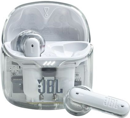 JBL - Tune Flex Ghost - Draadloze Oordopjes - Wit - Noisecancelling