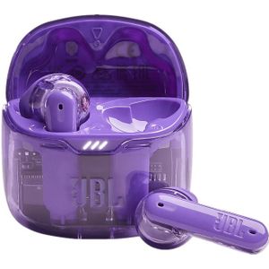 JBL - Tune Flex Ghost - Draadloze Oordopjes - Paars - Comfortabel