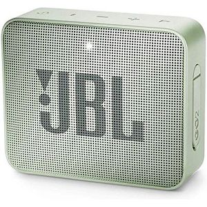 JBL GO 2 Waterdichte Draagbare Bluetooth Speaker, Met Handsfree-Functie, Tot 5 Uur Gebruiksduur, 88,6 x 3,1 x 7,1 cm, Mint