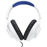 JBL - Quantum 100 - Headset - Wit/blauw - Multiplatform