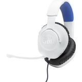 JBL - Quantum 100 - Headset - Wit/blauw - Multiplatform