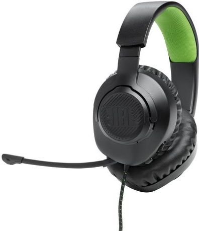JBL - Quantum 100X - Gamingheadset - Zwart/Groen - Bedraad