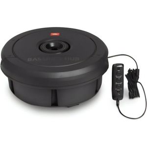 JBL BassPro Hub Reserverad-Subwoofer AKTIV Gehäuse 28cm mit Fernbedienung Auto-Subwoofer (200 W, max.: W 30 cm)