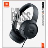 JBL - Tune 500 - Hoofdtelefoon - Zwart - 32 mm Drivers