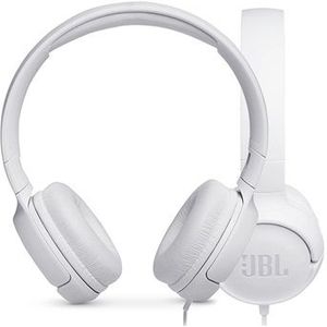 JBL T500 - On-ear koptelefoon - Wit