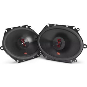 JBL Stage3 8627 2-weg auto luidsprekerset van Harman Kardon - 250 watt ovale auto luidsprekers boxen - groot 6"" x 8"" - 15 x 20 cm, zwart