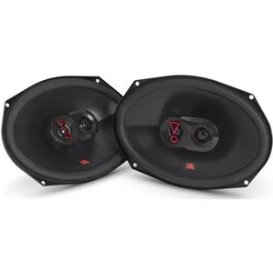 JBL Stage3 9637 3-weg autoluidsprekerset van Harman Kardon - 375 watt autoluidsprekers - ovale JBL box groot 152 mm x 230 mm (6"" x 9""), zwart