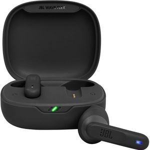 JBL Wave Flex Draadloze Bluetooth In-Ear Oordopjes met JBL Deep Bass Sound Zwart