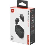 JBL Wave Buds, draadloze in ear oordopjes met IP54 en IPX2 waterdichtheid, krachtige bas en batterijduur van 32 uur, in zwart