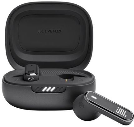 JBL - Live Flex - Draadloze Oortjes - Zwart - Noise Cancelling