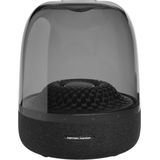 Harman Kardon Aura, draagbare Bluetooth luidspreker met 360 graden audio en omgevingslicht, in het zwart