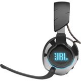 JBL Quantum 810 Over-Ear Gaming Kopfhörer – Wireless Bluetooth Headset mit Active Noise Cancelling und hochklappbarem Boom Mic – QuantumSurround Sound – Schwarz