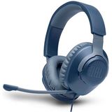 JBL Quantum 100 Over-Ear Gaming Headset – Wired 3,5 mm Klinke – Mit abnehmbarem Boom-Mikrofon – Kompatibel mit vielen Plattformen – Blau