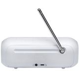 JBL - Tuner 2 - Draagbare Radio - Wit - DAB/DAB+ en FM - 12 Uur Batterijduur