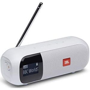 JBL Tuner 2 - Draagbare DAB+ Radio Met Bluetooth - Wit