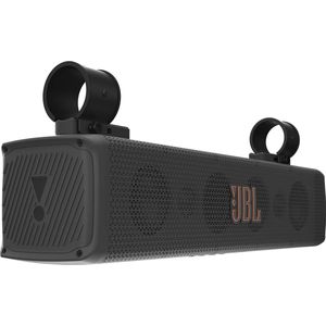 JBL Speaker RallyBar S 21"" - Universele Bluetooth Soundbar Waterdicht voor Voertuigen & Boot, Outdoor Speakerset met 8 Speakers en Subwoofer, 150W rms Versterker, JBL Pro Sound en Hi-Res Audio