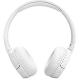 JBL Tune 670 NC Headset Bedraad en draadloos Hoofdband Oproepen/muziek USB Type-C Bluetooth Wit