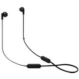 JBL TUNE 215BT - Draadloze oordopjes hoofdtelefoon met Bluetooth 5.0, ingebouwde microfoon en 16 uur batterijduur, in zwart