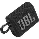 JBL Go 3 Draagbare Waterbestendig Bluetooth Speaker - Zwart