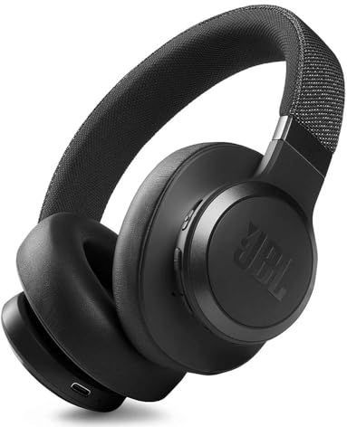 JBL Draadloze Hoofdtelefoon Live 660 Bluetooth Noisecancelling Zwart (jbllive660ncblk)