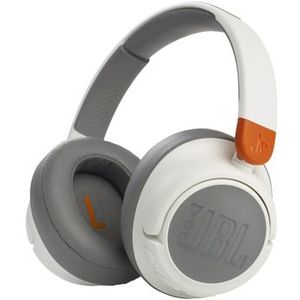 JBL JR460NC Kids - Draadloze over-ear koptelefoon met Noise Cancelling - Wit