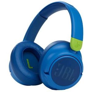 JBL JR460 NC Hoofdtelefoons Draadloos Hoofdband Muziek USB Type-C Bluetooth Blauw