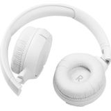 JBL Tune 510 Headset Draadloos Hoofdband Oproepen/muziek USB Type-C Bluetooth Wit
