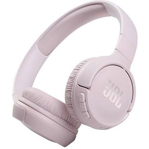 JBL Tune510 draadloze over ear Bluetooth--koptelefoon in roze ; Headset met afstandsbediening, ingebouwde microfoon en zuiver basgeluid