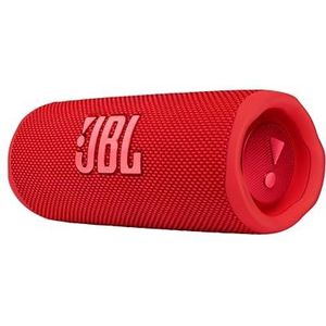 JBL Flip 6 draagbare Bluetooth luidspreker met oplaadbare batterij, water; en stofdicht, compatibel met PartyBoost, tot 12 uur speeltijd ; Rood