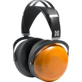 HIFIMAN SUNDARA Hi-Fi-hoofdtelefoon met gesloten achterkant voor over het oor, met magnetische stealth-magneet, bedraad, met afneembare kabel en houten oorschelpen