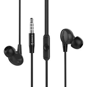 ORICO SOUNDPLUS-RP1 1 2 m In-Ear muziek hoofdtelefoon met Mic  voor iPhone  Galaxy  Huawei  Xiaomi  LG  HTC en andere Smart Phones (zwart)
