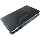 Universele Bluetooth toetsenbord met leder hoes & houder voor Ainol / PiPO / Ramos 9 7 inch/10.1 inch Tablet PC(Black)