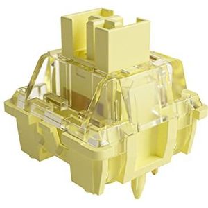 Akko V3 Pro Cream Yellow - Mechanische Schakelaars - Geel - 5-pins - 45 stuks