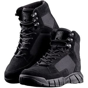 FREE SOLDIER Ultralichte werklaarzen voor heren, militaire stijl, tactisch, enkelhoogte 15,2 cm, spits tot ademend