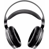 Philips Kabelloser TV Kopfhörer Over Ear SHD8850/12 Wireless HiFi Kopfhörer (Exzellenter Sound, Hi-Res Audio, 30 m Reichweite, Dockingstation, Velours-Ohrpolster) Schwarz