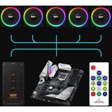 Darkflash DR12 Pro 5-in-1 RGB-computerventilatorset (120x120)