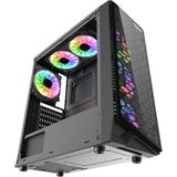 Darkflash - Water Square 5 - PC Behuizing - Zwart - ATX - Koeloplossingen