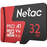 Netac Technology NT02P500PRO-032G-R microSDHC-kaart 32 GB A1 Application Performance Class Geoptimaliseerd voor 24/7-be