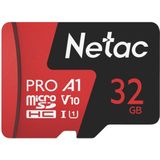 Netac Technology NT02P500PRO-032G-R microSDHC-kaart 32 GB A1 Application Performance Class Geoptimaliseerd voor 24/7-be