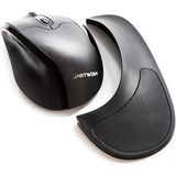 Microtouch newtral 3 large draadloos - ergonomische muis - rechtshandig - zwart