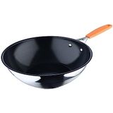 Wokpan - Zwart - Aluminium